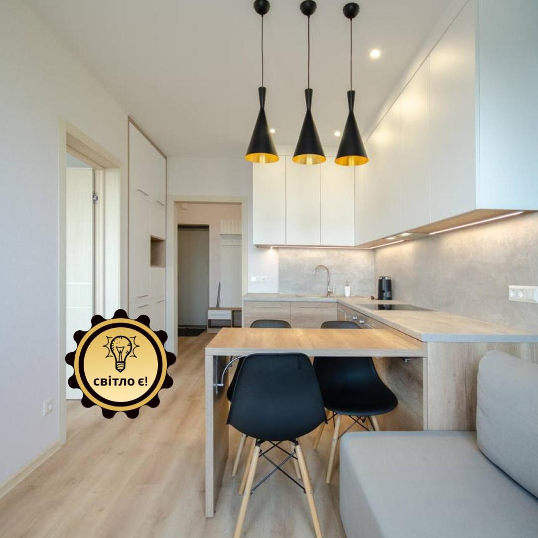 Petrovdom 5-25 In Cozy Apartment In Residential Complex "Beresteiskyi" キエフ エクステリア 写真